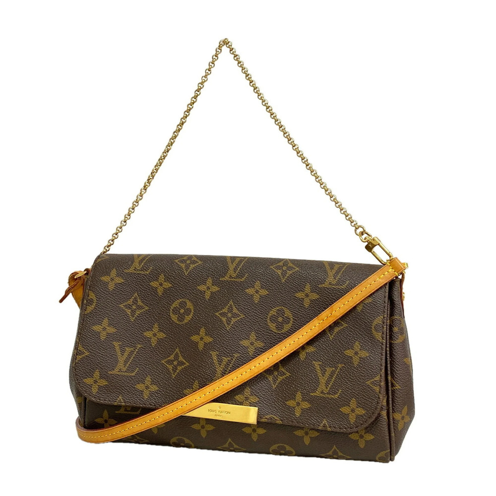 Louis Vuitton Monogram Favorite PM Handbag M40717 Brown 2-way bag for women